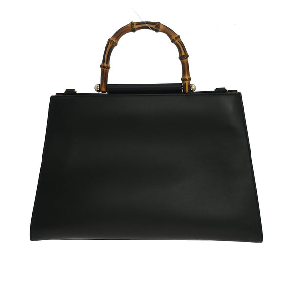 Gucci Bamboo in Pelle Nero Vintage