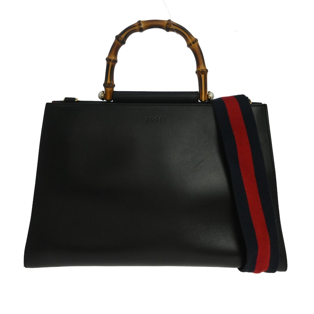 Gucci Bamboo in Pelle Nero Vintage