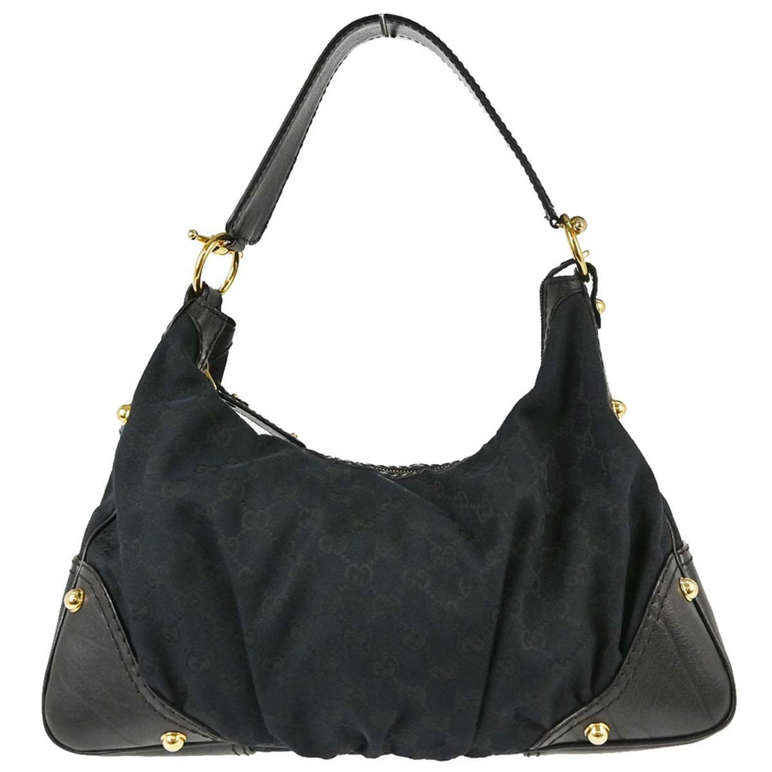Gucci Borsa a Mano in Tela GG Nero Vintage