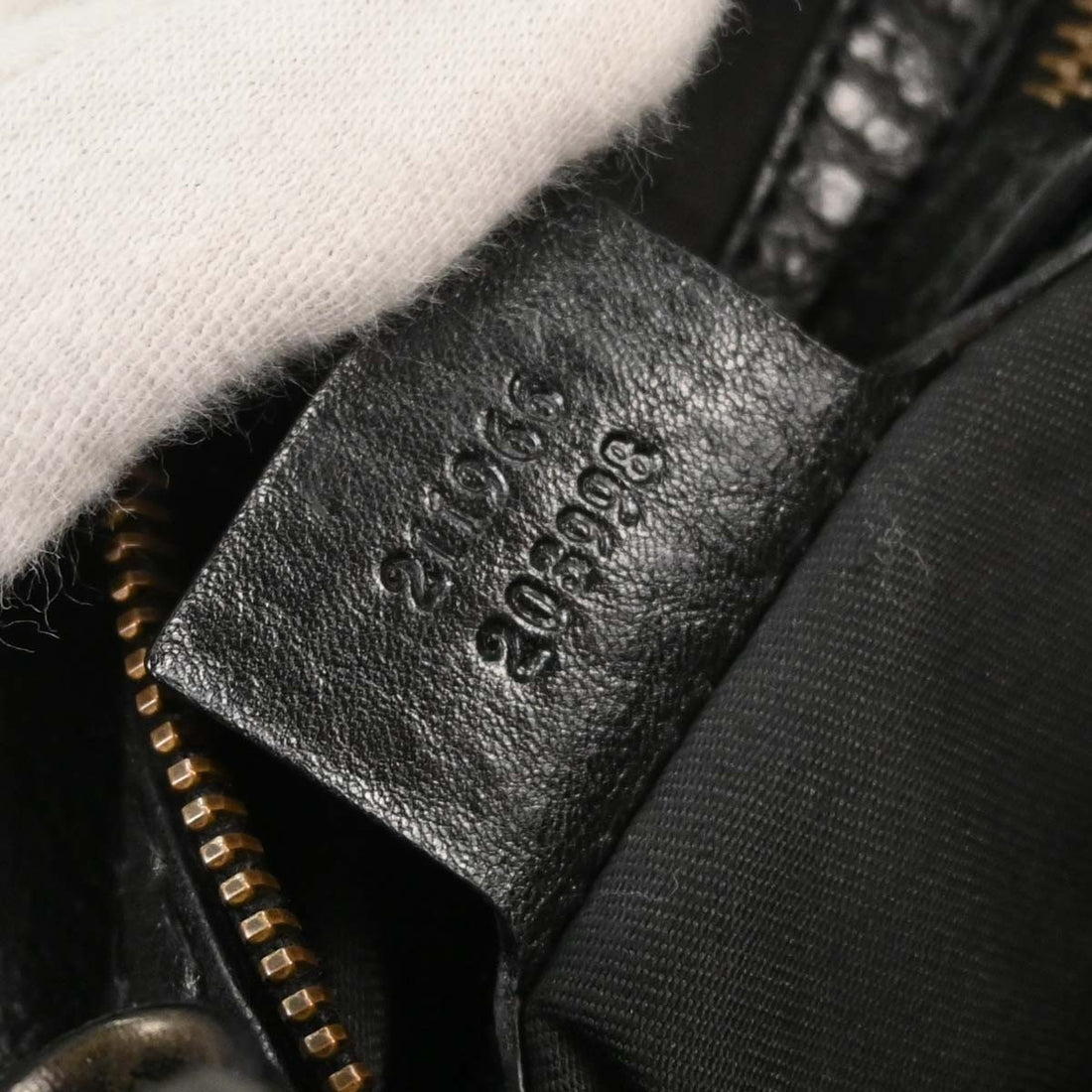 Gucci Borsa a Mano in Tela GG Nero Vintage