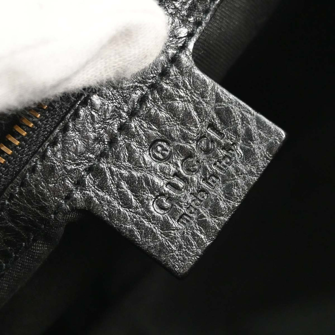 Gucci Borsa a Mano in Tela GG Nero Vintage