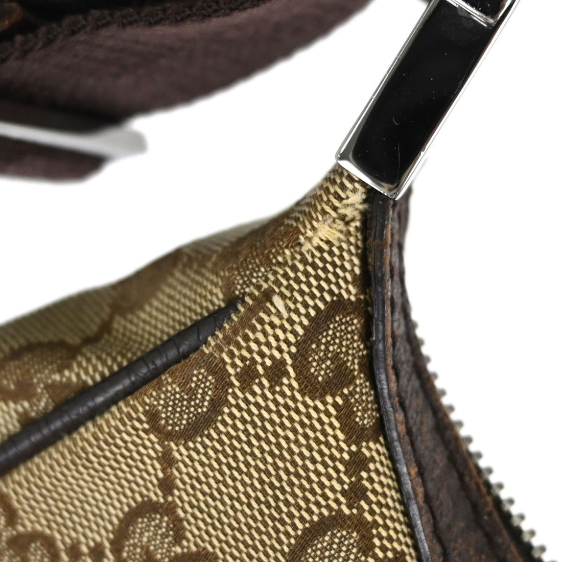 Gucci GG Shoulder Bag in Tela GG Marrone Vintage