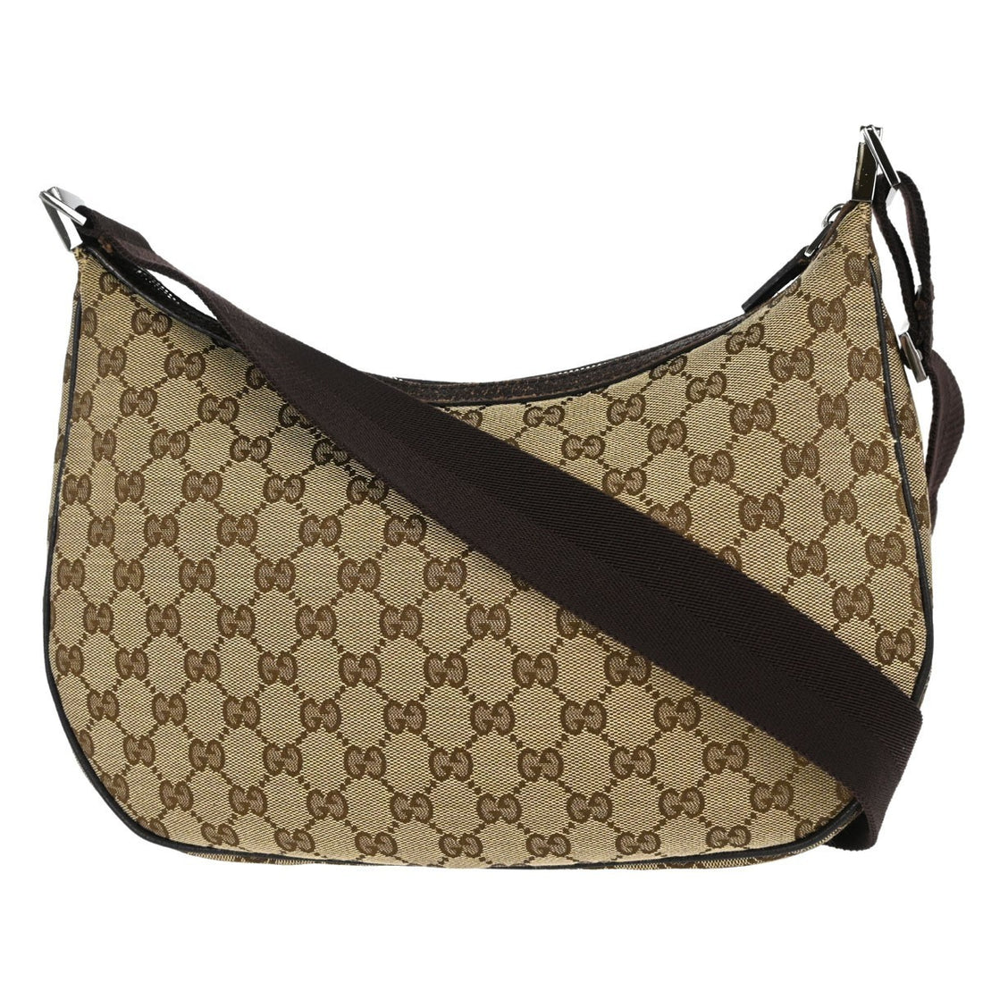Gucci GG Shoulder Bag in Tela GG Marrone Vintage