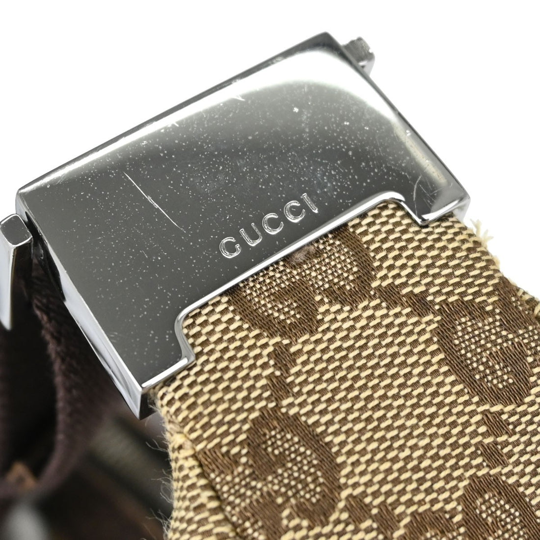 Gucci GG Shoulder Bag in Tela GG Marrone Vintage