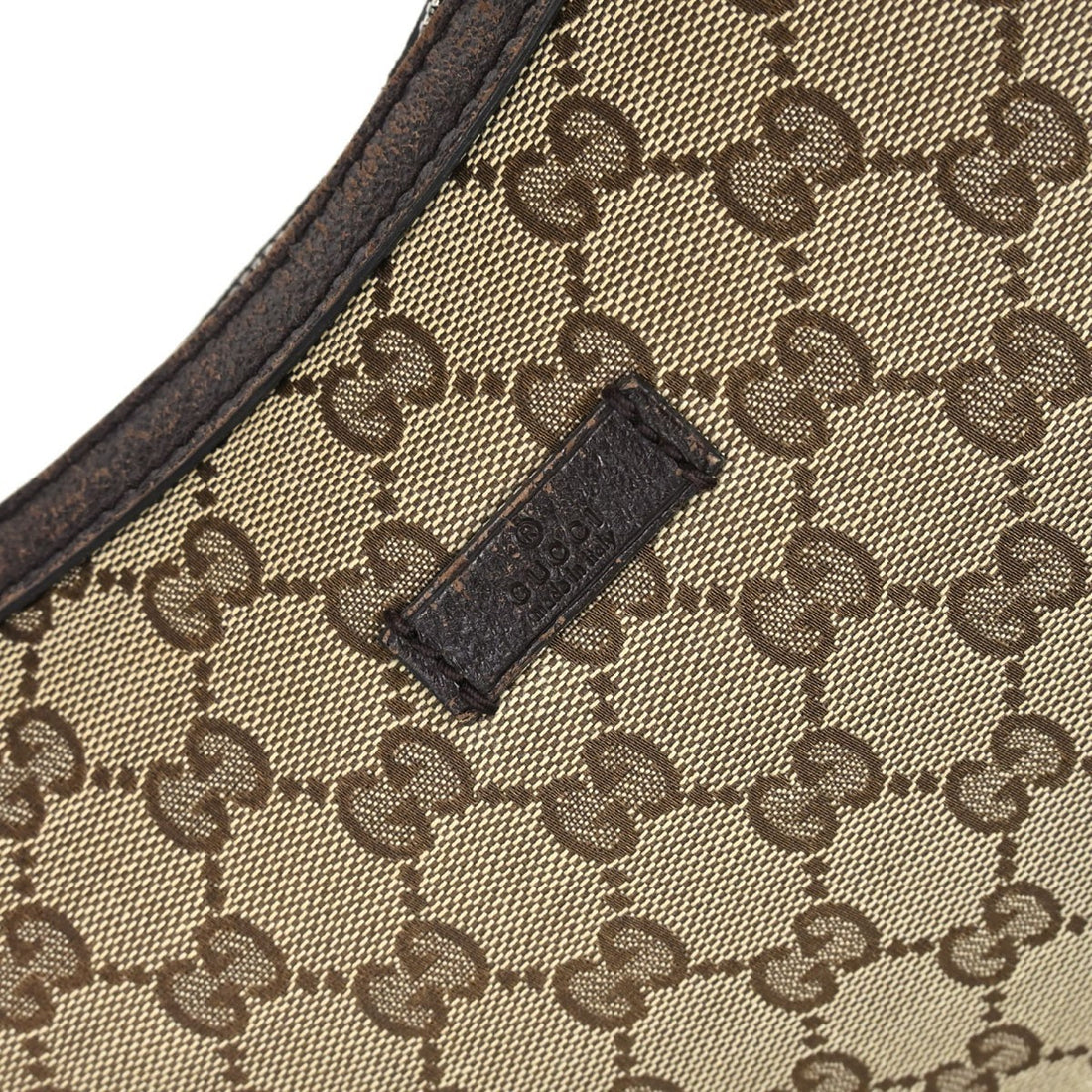 Gucci GG Shoulder Bag in Tela GG Marrone Vintage
