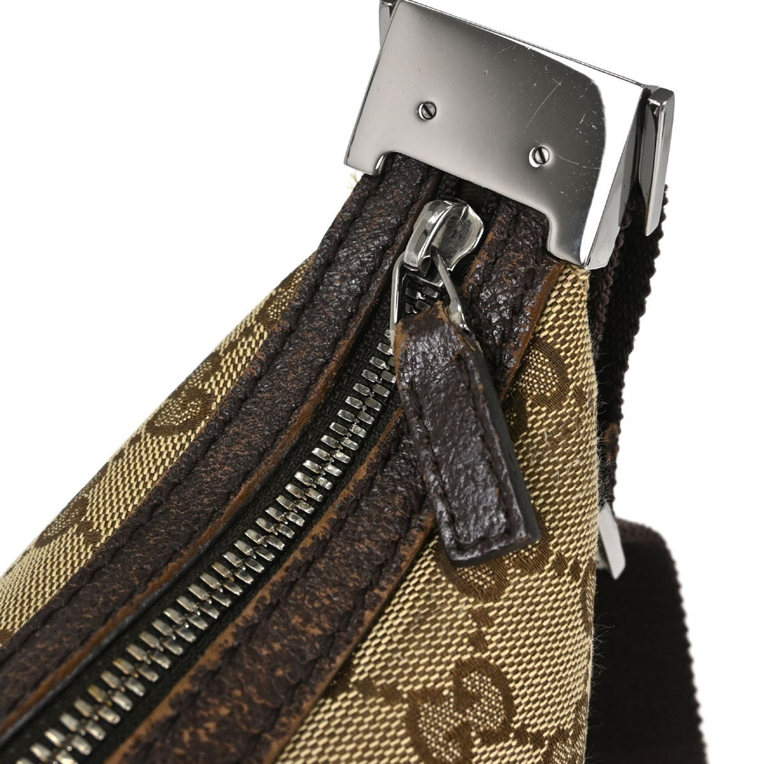 Gucci GG Shoulder Bag in Tela GG Marrone Vintage
