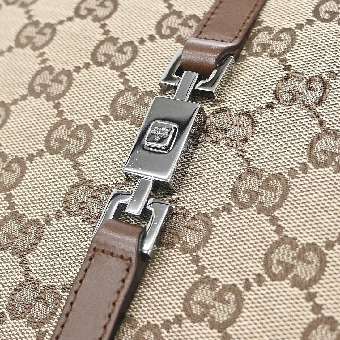 Gucci Jackie in Tela GG Beige Vintage