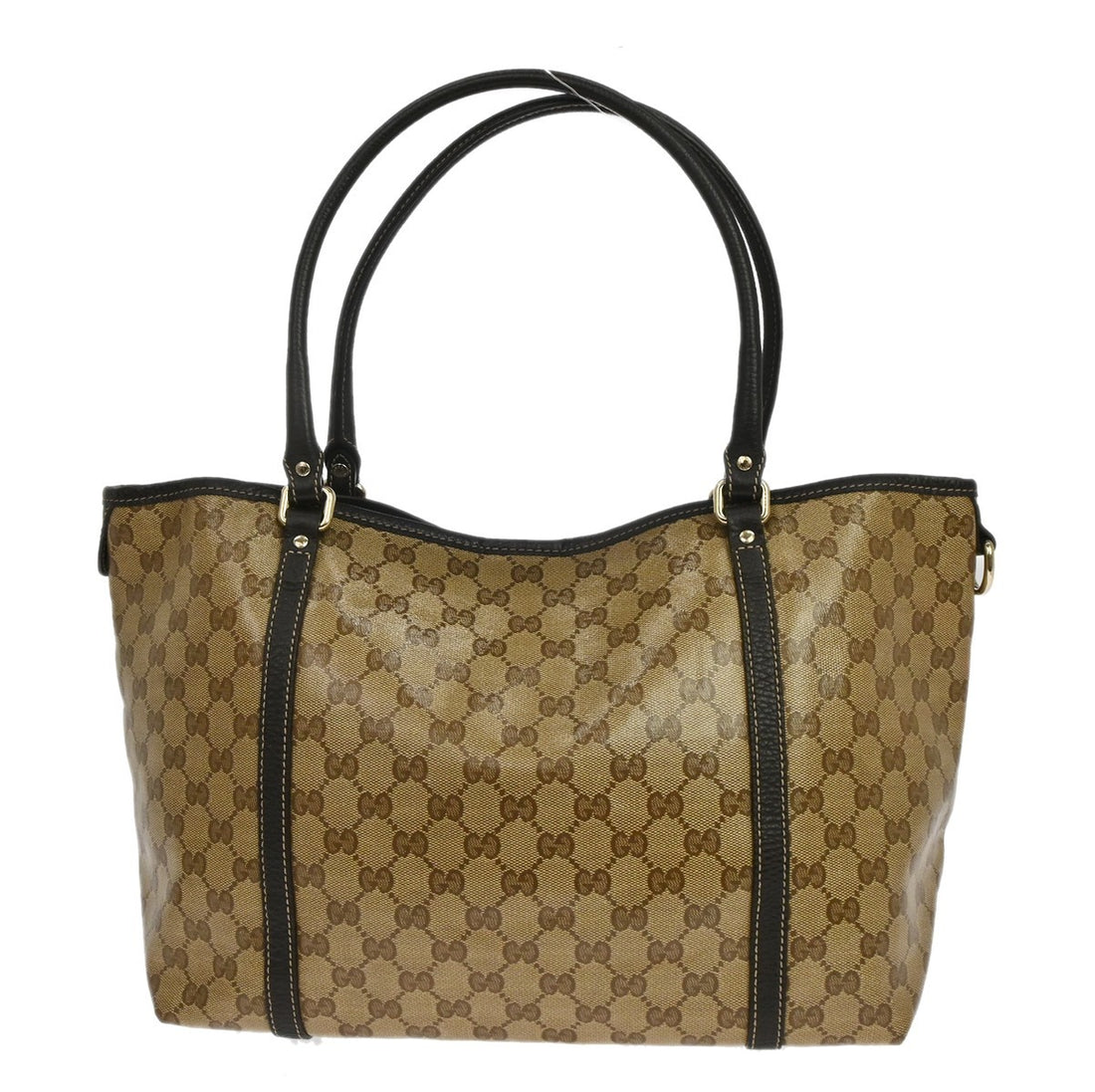 Gucci Joy Tote in Tela GG Crystal Marrone Vintage