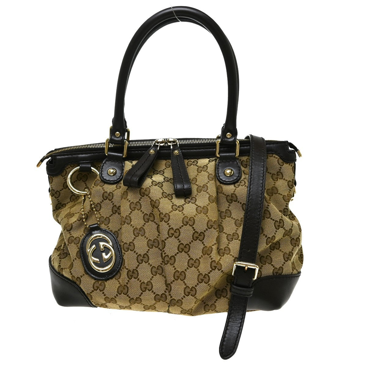 Gucci Sukey 2 in 1 in Tela GG Beige Vintage