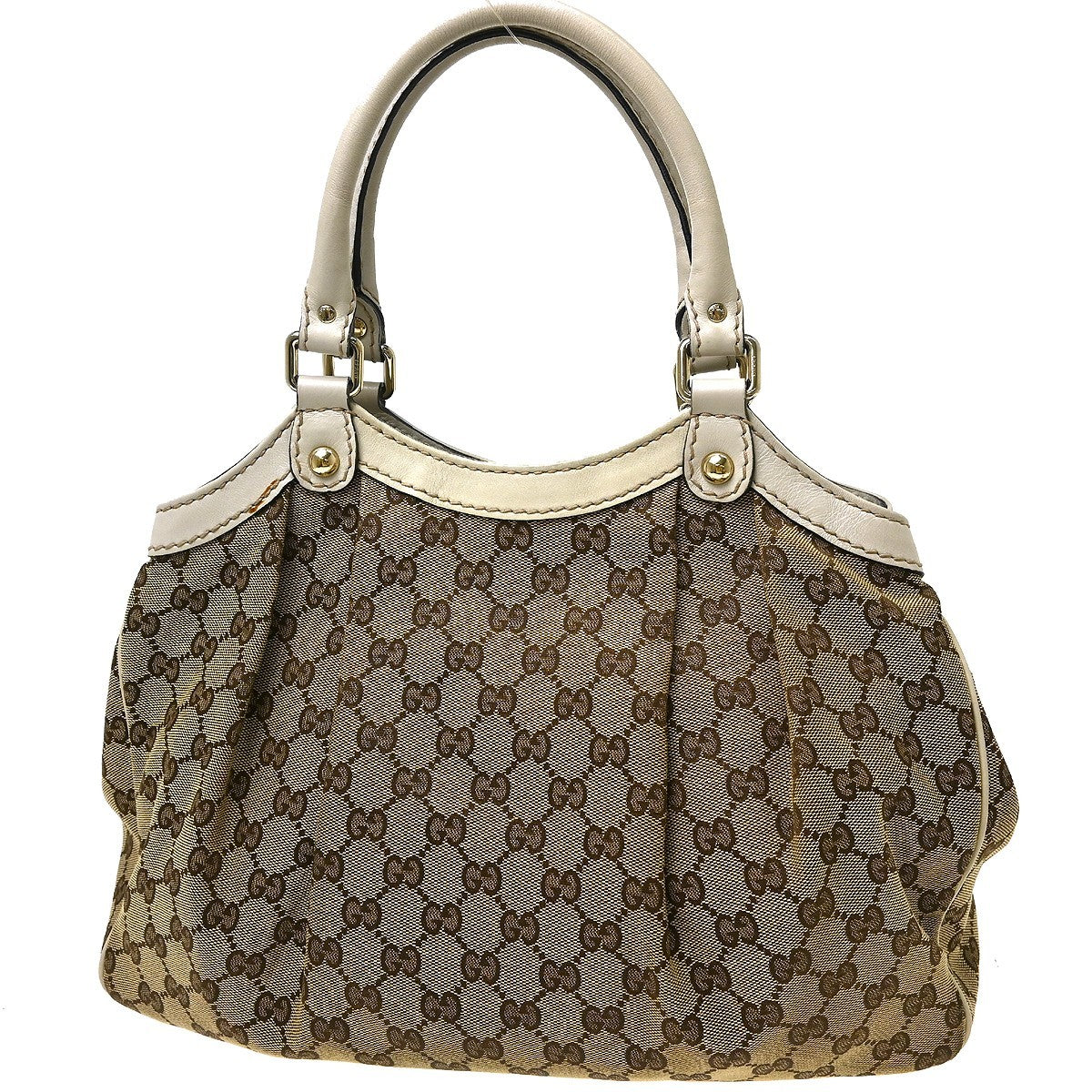 Gucci Sukey Tote in Tela GG Beige Vintage – foto 2