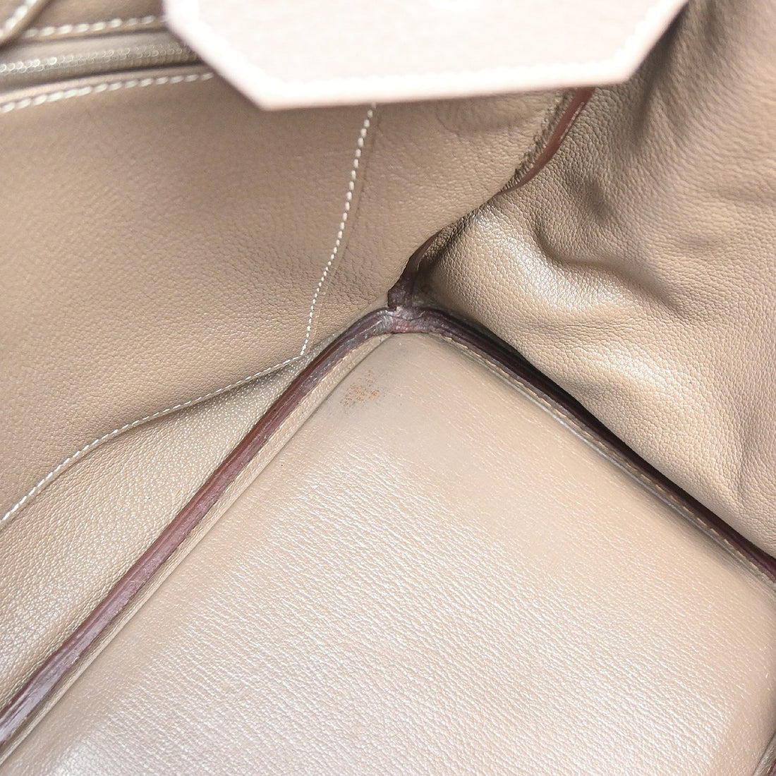 Hermès Birkin 35 in Pelle Taurillon Clemence Etoupe Vintage