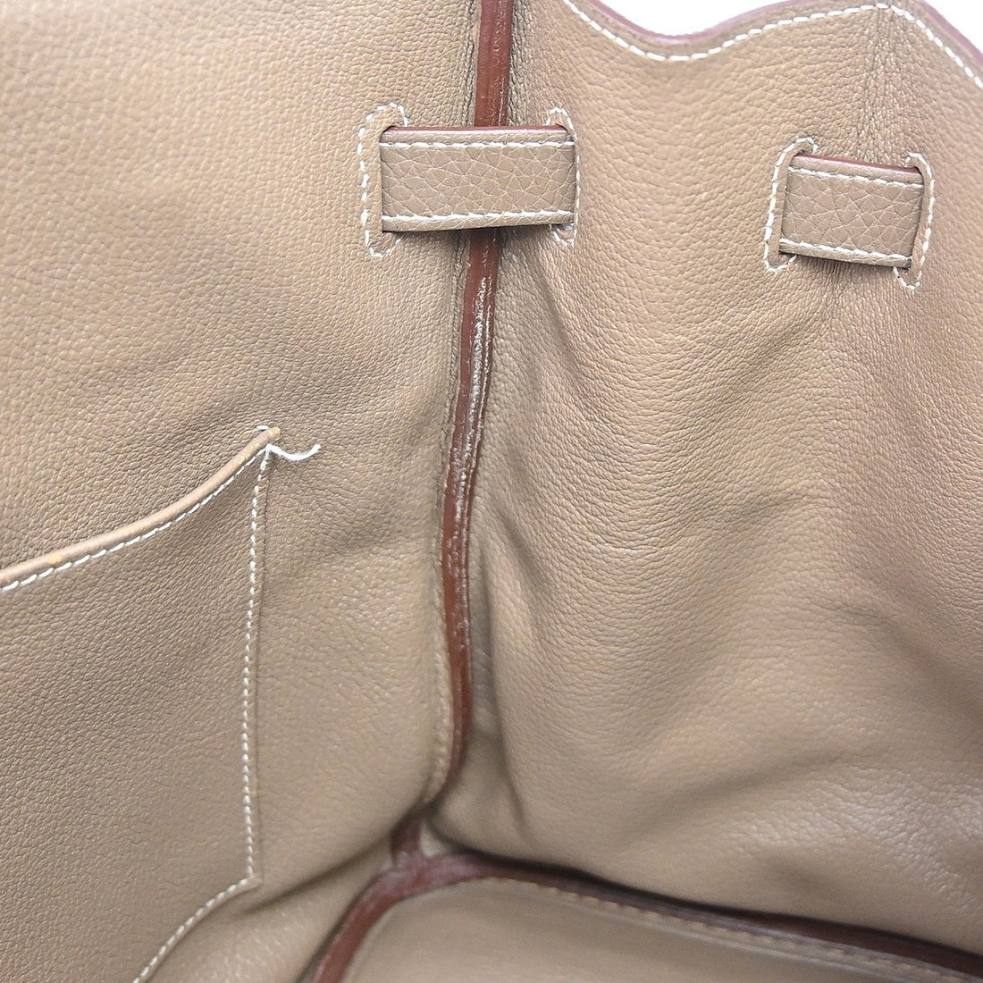 Hermès Birkin 35 in Pelle Taurillon Clemence Etoupe Vintage