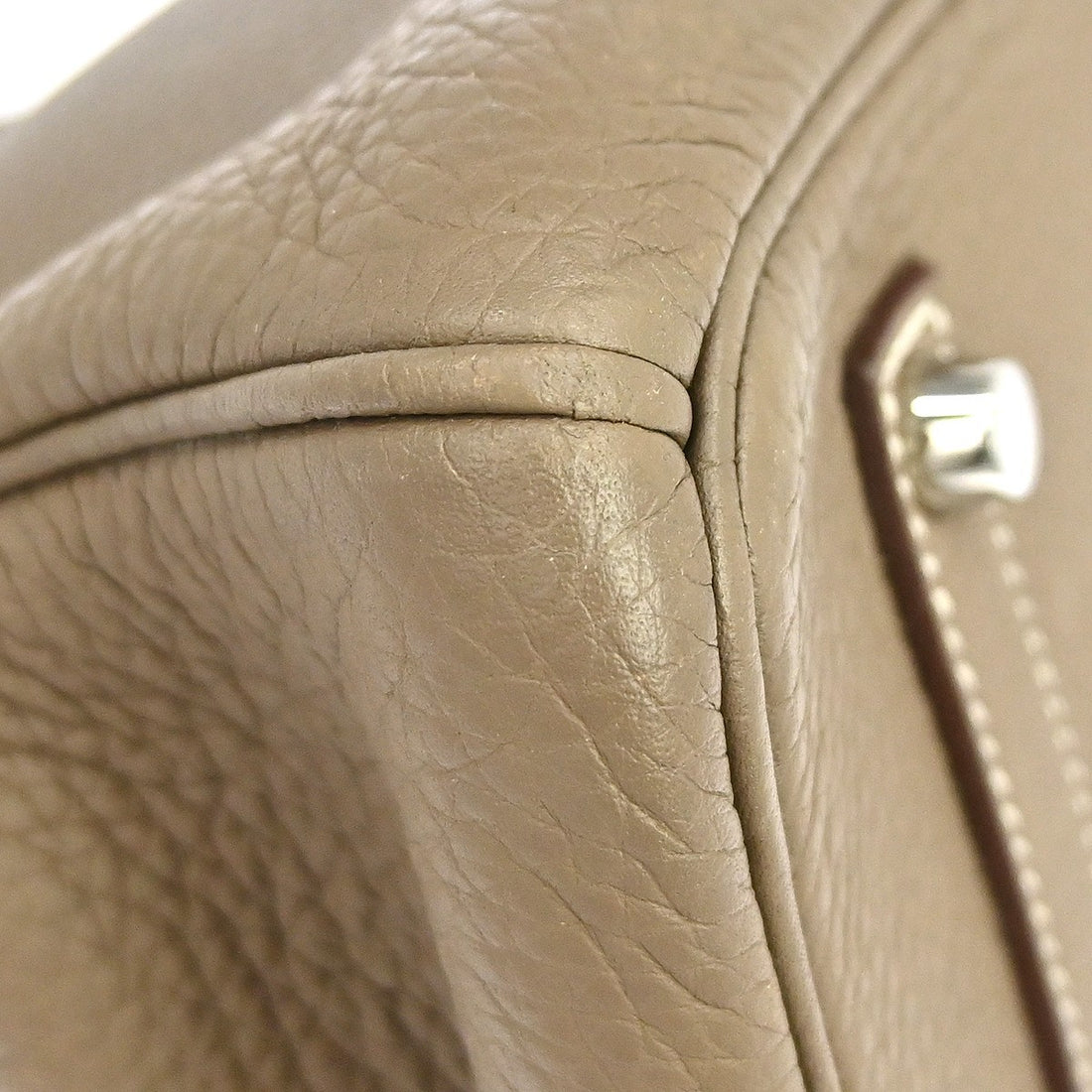 Hermès Birkin 35 in Pelle Taurillon Clemence Etoupe Vintage