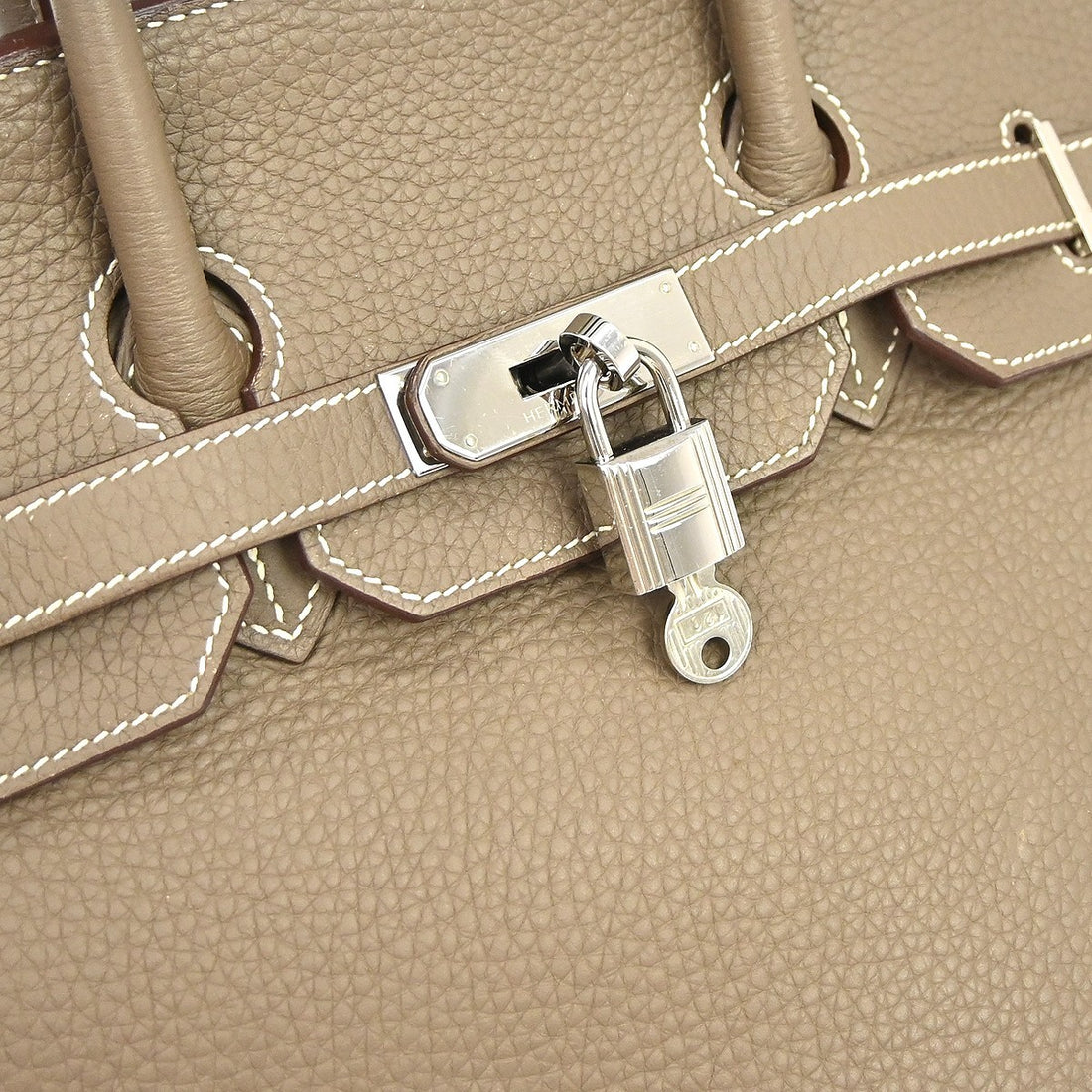 Hermès Birkin 35 in Pelle Taurillon Clemence Etoupe Vintage
