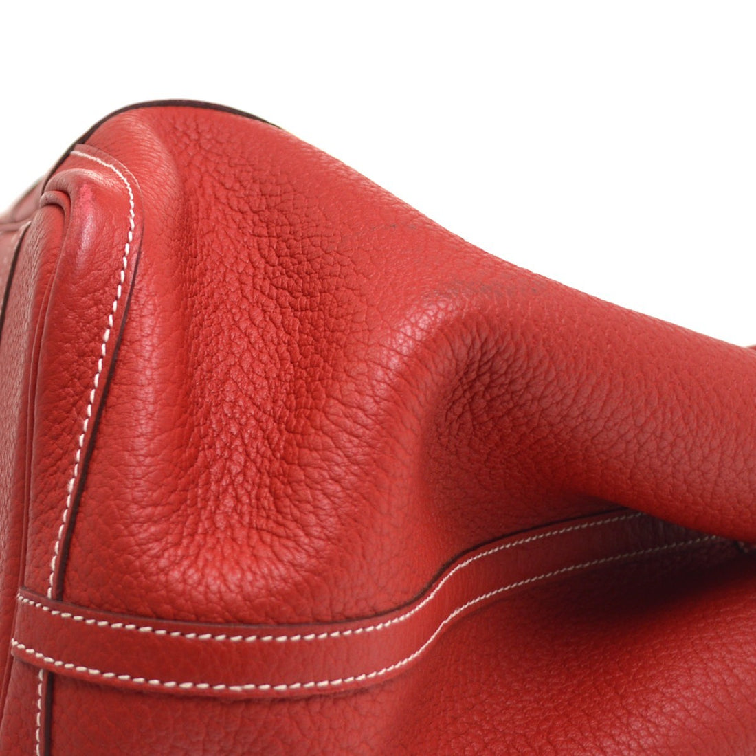 Hermès Garden Party 36 in Pelle Negonda Rouge Grenade Vintage