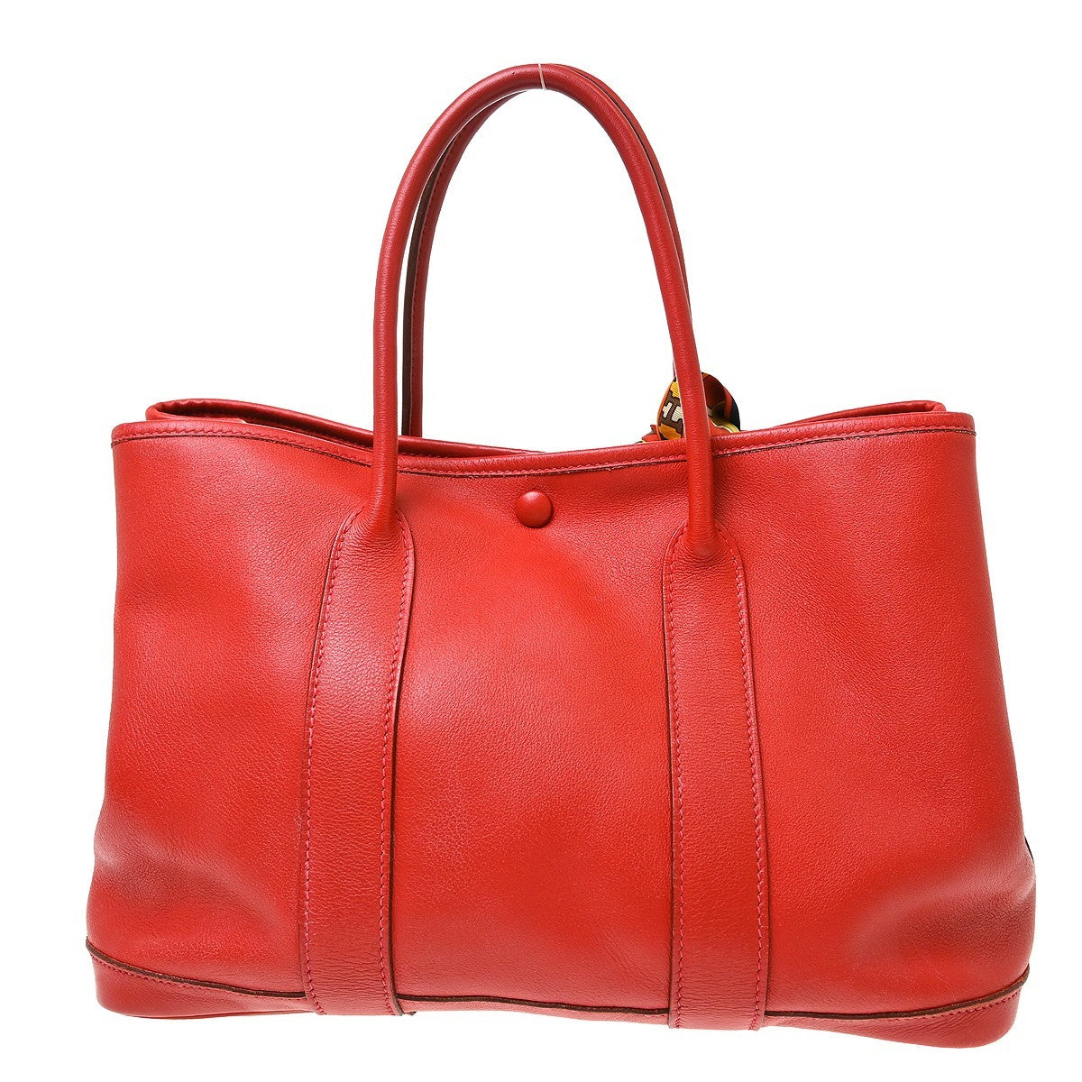 Hermès Garden Twilly 30 TPM in Pelle Swift Rouge H Vintage – foto 2