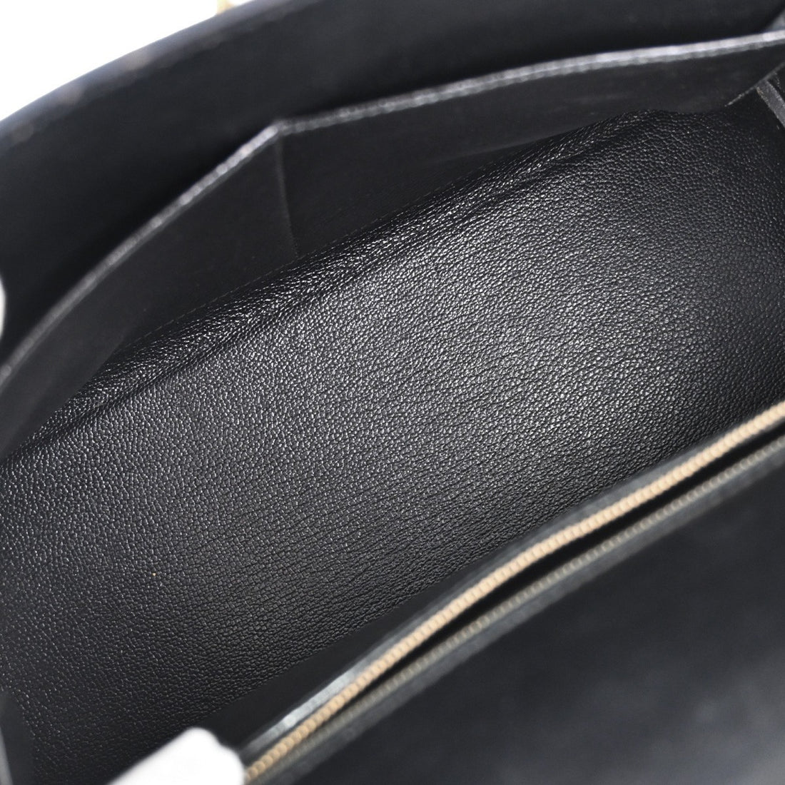 Hermès Kelly 28 Retourne in Pelle Gulliver Nero Vintage