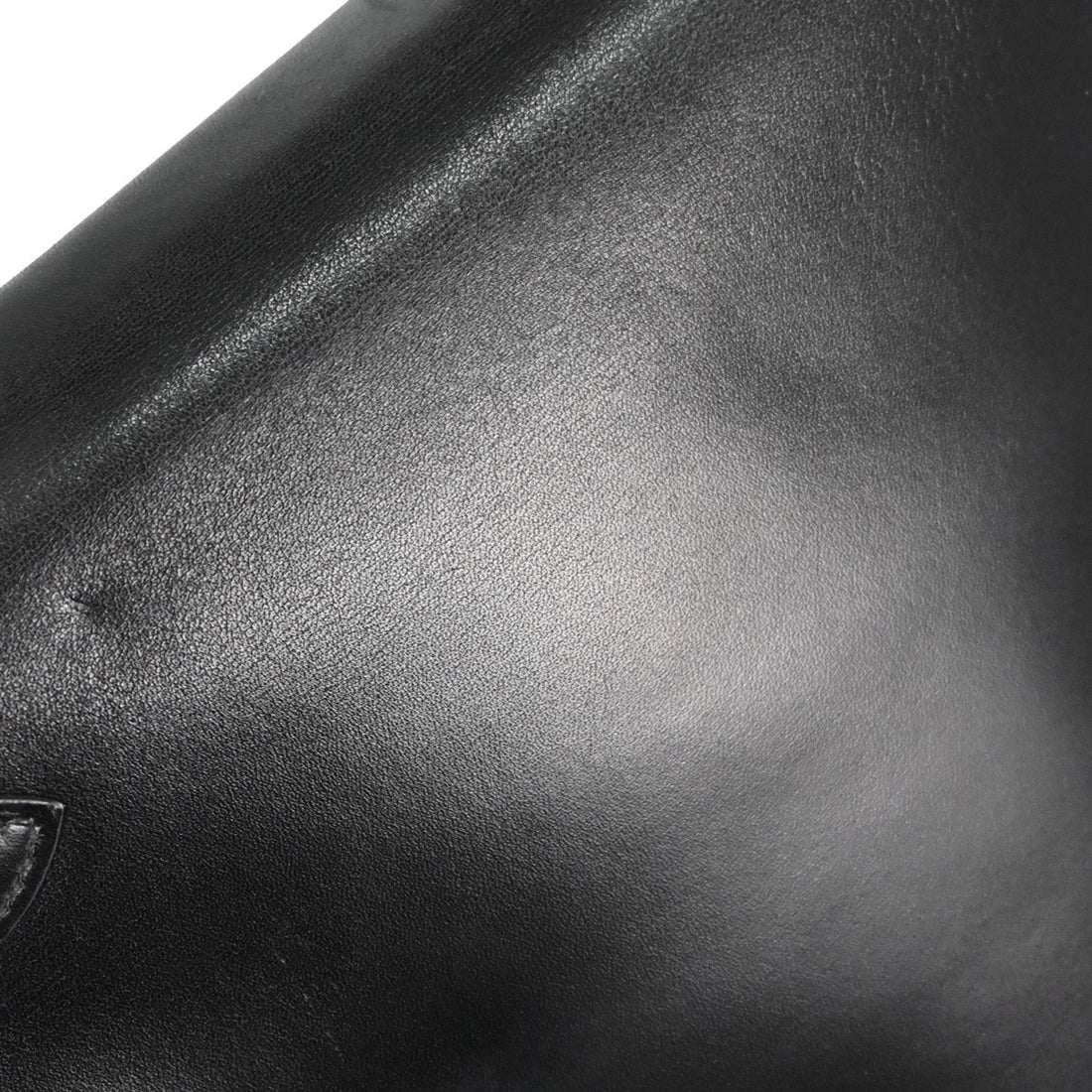 Hermès Kelly 28 Retourne in Pelle Gulliver Nero Vintage