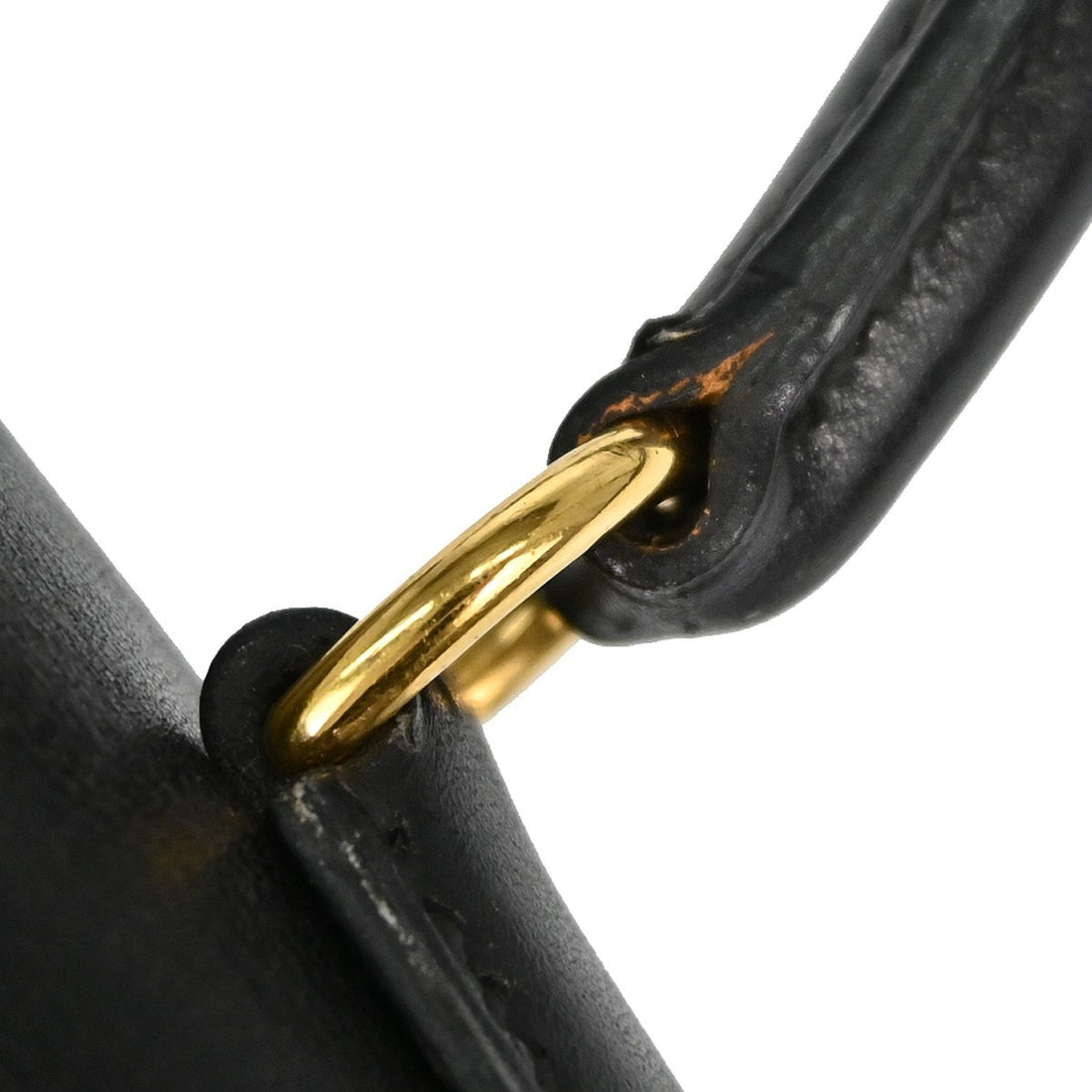 Hermès Kelly 28 Retourne in Pelle Gulliver Nero Vintage