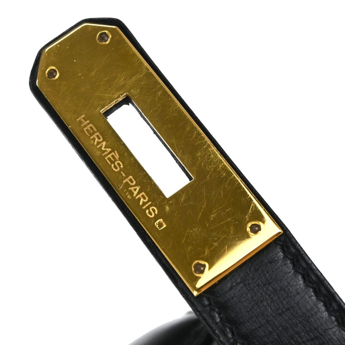 Hermès Kelly 28 Sellier in Pelle Box Calf Nero Vintage