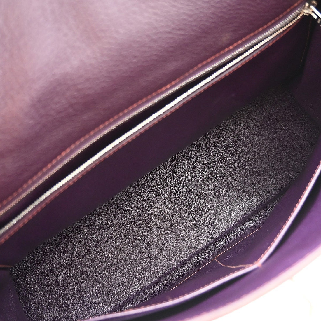 Hermès Kelly 32 Retourne in Pelle Taurillon Clemence Viola Raisin Vintage