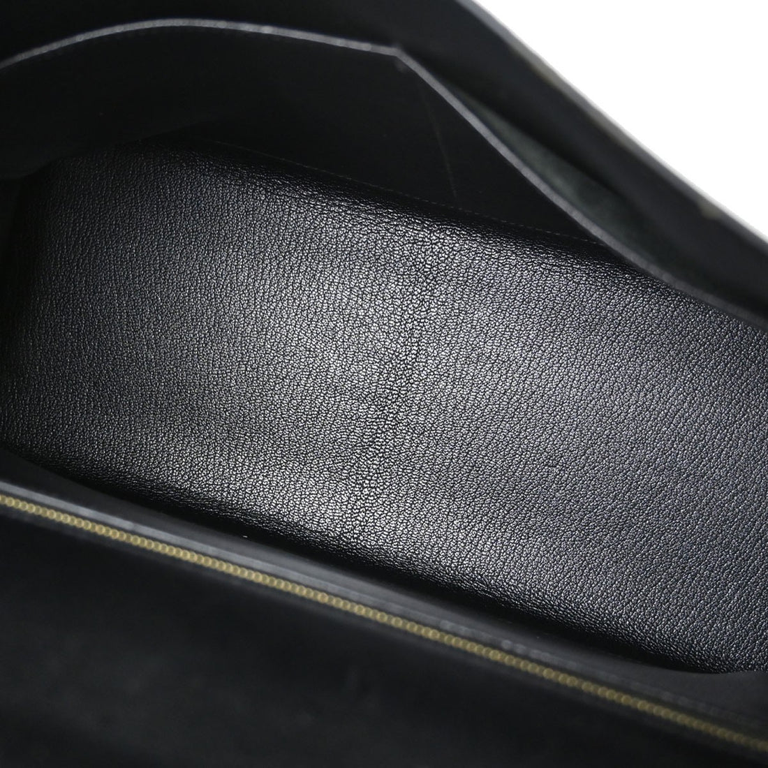 Hermès Kelly 32 Sellier in Pelle Box Calf Nero Vintage