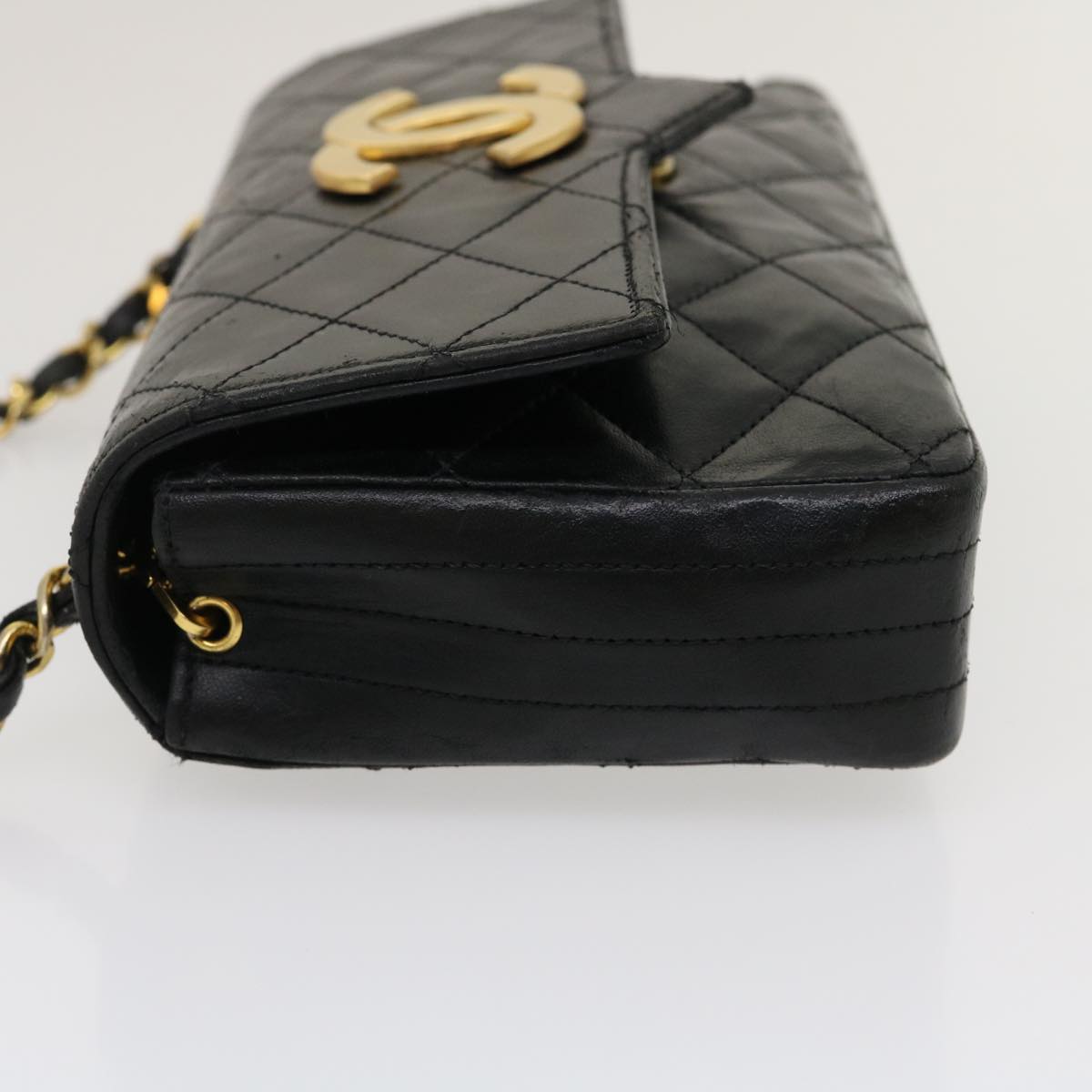 CHANEL Matelasse Bag Nera Originale | Borsa a Tracolla Oro