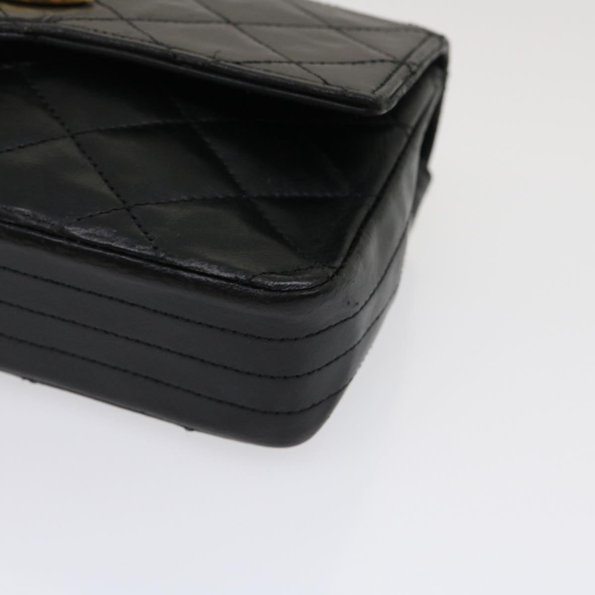CHANEL Matelasse Bag Nera Originale | Borsa a Tracolla Oro