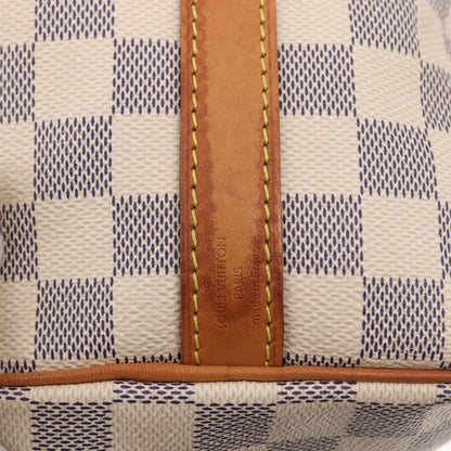 Louis Vuitton Damier Azur Speedy Bandouliere 25 Handbag Authentic ka5166A - photo 10