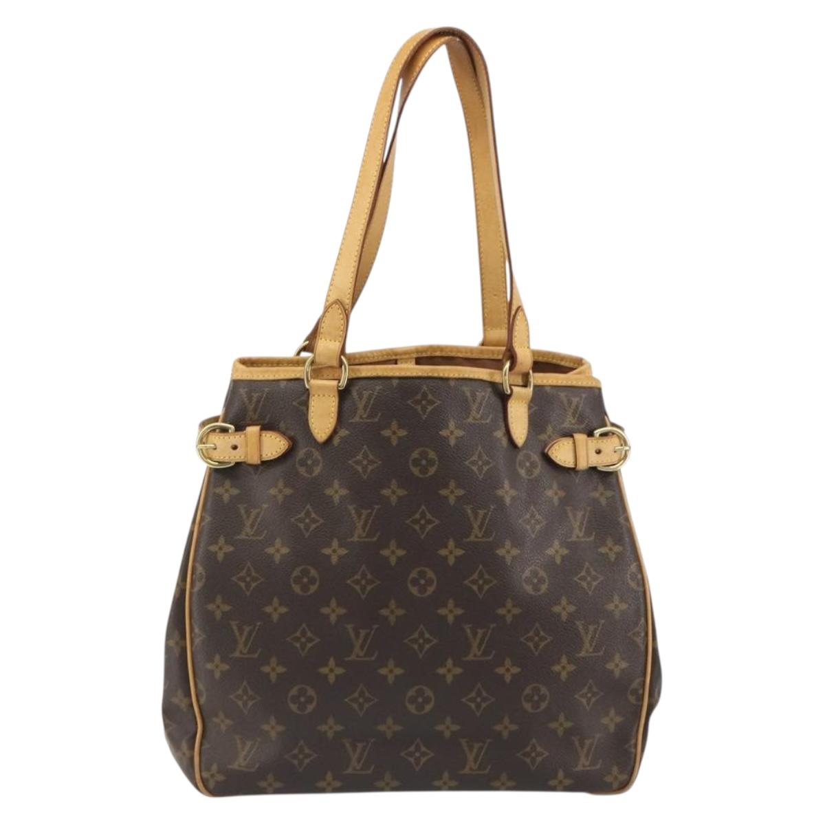Louis Vuitton Batignolles Vertical Monogram Canvas Tote Bag Authentic ka5194A - photo 2