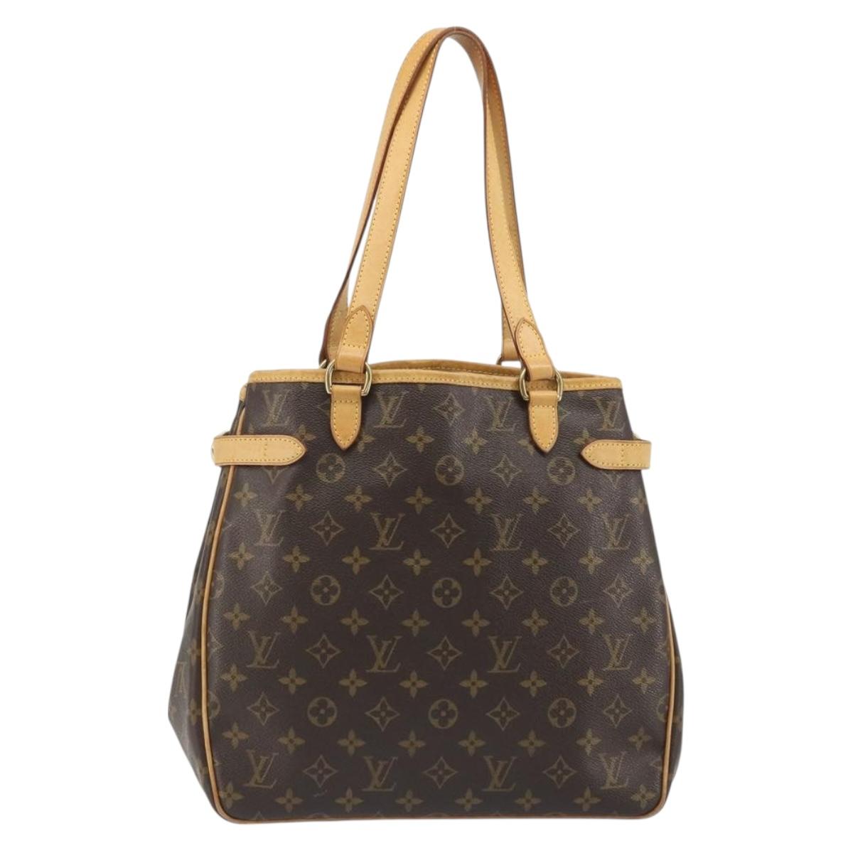 Louis Vuitton Batignolles Vertical Monogram Canvas Tote Bag Authentic ka5194A - photo 3