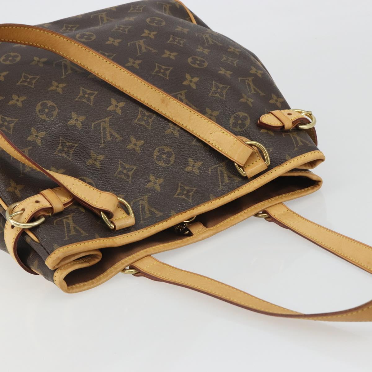 Louis Vuitton Batignolles Vertical Monogram Canvas Tote Bag Authentic ka5194A - photo 6