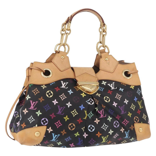 Louis Vuitton Monogram Multicolor Ursula Tote Bag Black Authentic ka5202V - photo 1