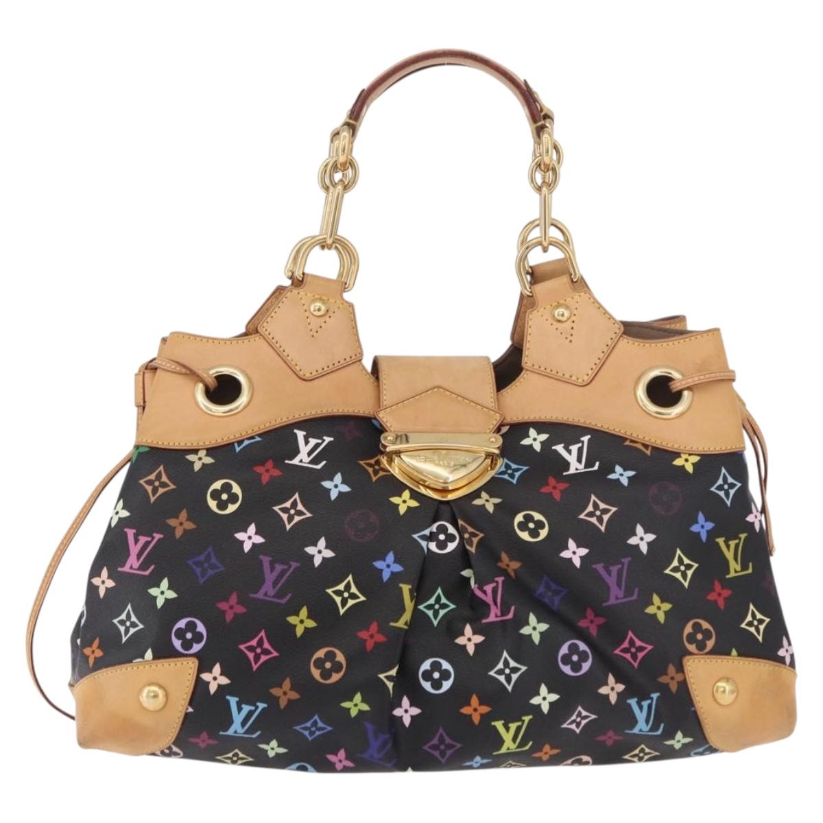 Louis Vuitton Monogram Multicolor Ursula Tote Bag Black Authentic ka5202V - photo 2