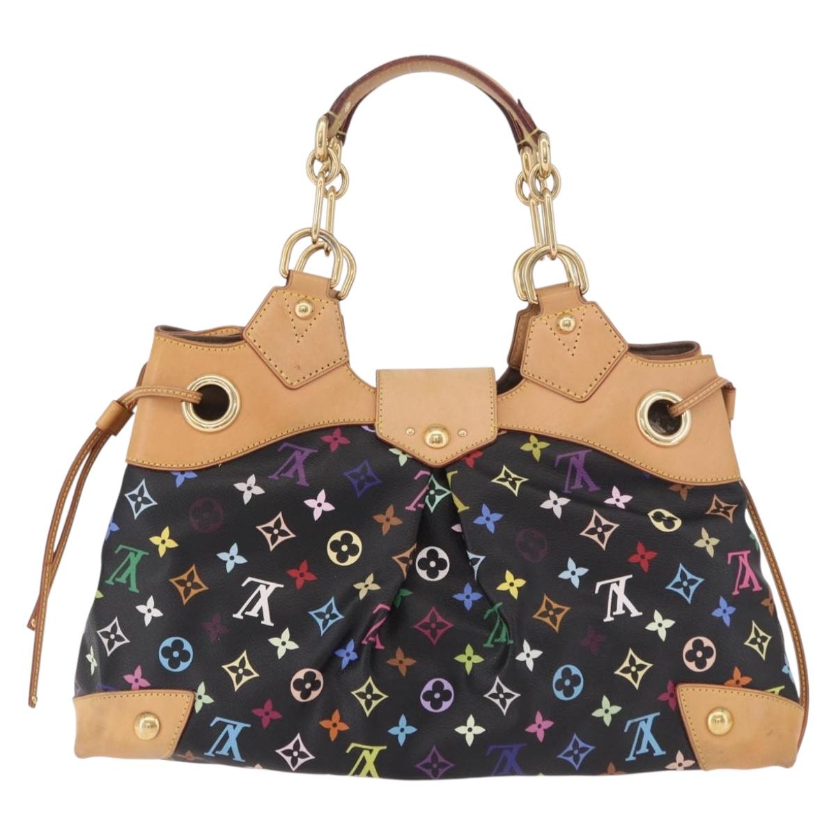 Louis Vuitton Monogram Multicolor Ursula Tote Bag Black Authentic ka5202V - photo 3