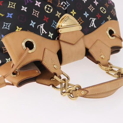 Louis Vuitton Monogram Multicolor Ursula Tote Bag Black Authentic ka5202V - photo 6