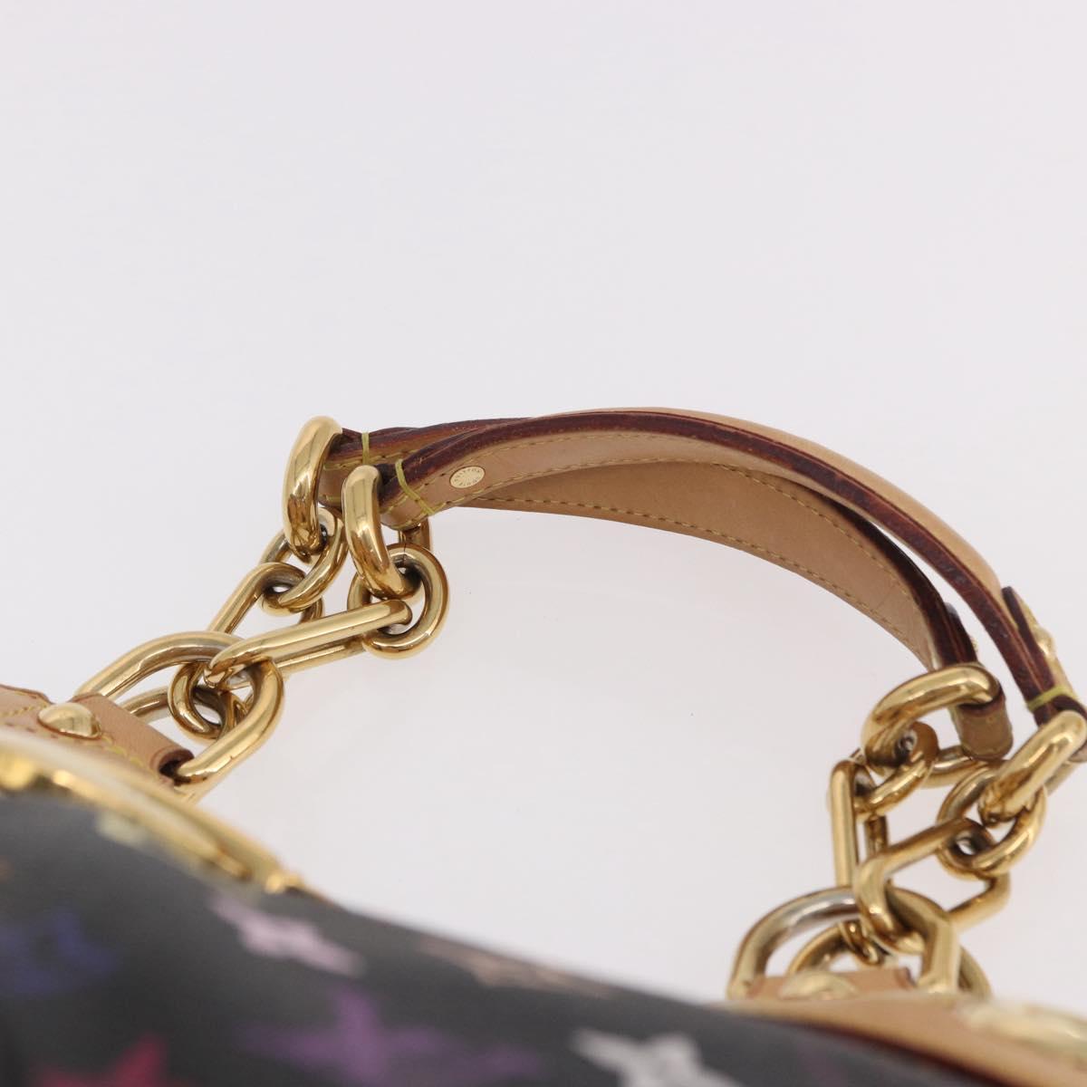 Louis Vuitton Monogram Multicolor Ursula Tote Bag Black Authentic ka5202V - photo 8
