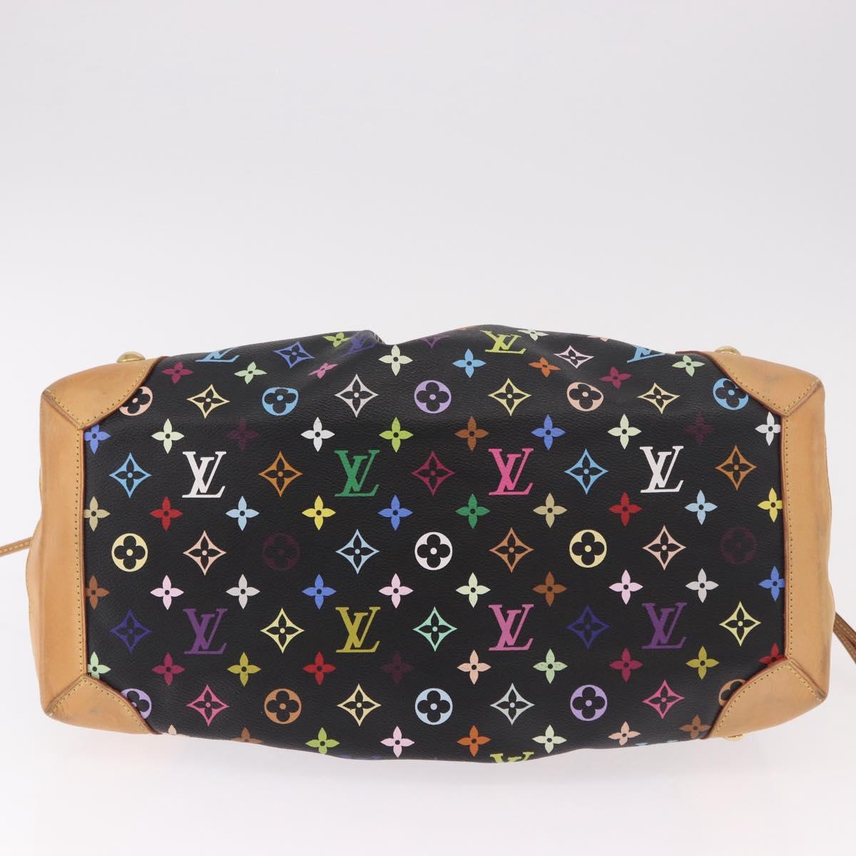 Louis Vuitton Monogram Multicolor Ursula Tote Bag Black Authentic ka5202V - photo 9