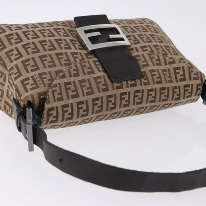 FENDI Zucchino Canvas Baguette Bag Beige Originale | 8BR003