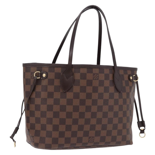 Louis Vuitton Damier Ebene Neverfull PM Tote Bag Authentic ka5462SAV - photo 1