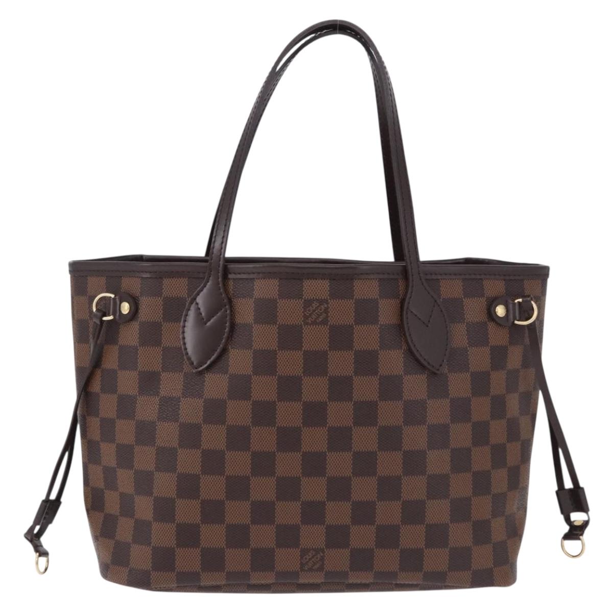 Louis Vuitton Damier Ebene Neverfull PM Tote Bag Authentic ka5462SAV - photo 2