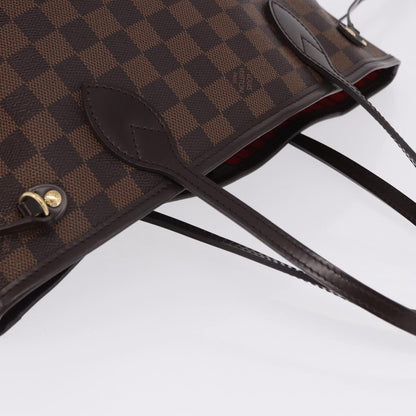 Louis Vuitton Damier Ebene Neverfull PM Tote Bag Authentic ka5462SAV - photo 6