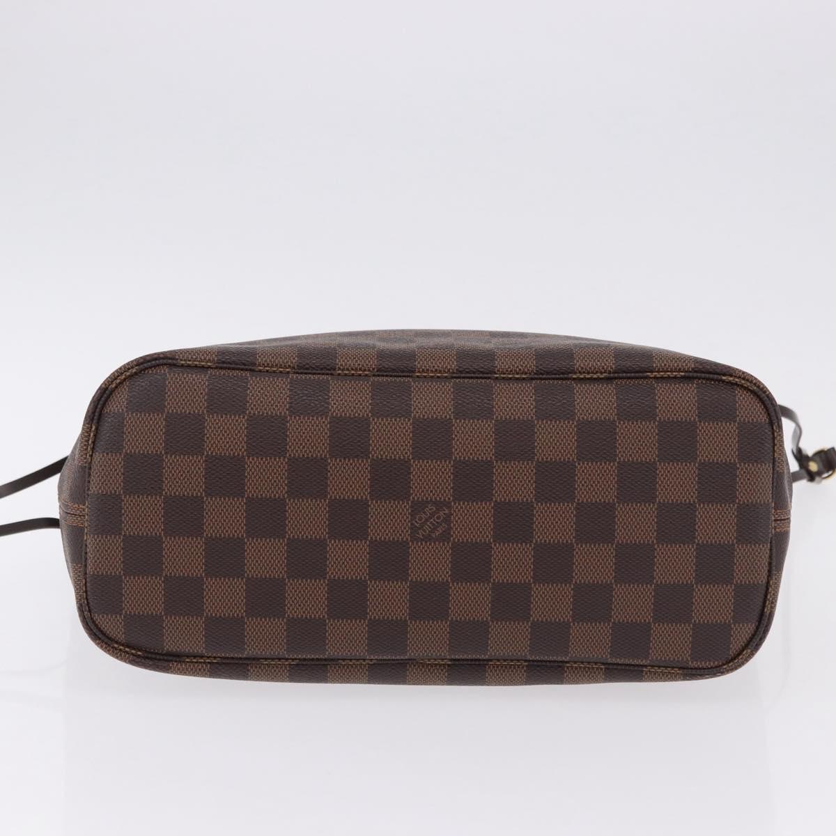 Louis Vuitton Damier Ebene Neverfull PM Tote Bag Authentic ka5462SAV - photo 9