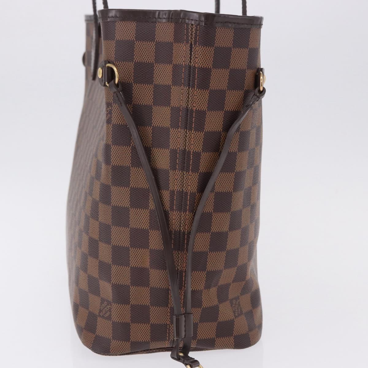 Louis Vuitton Damier Ebene Neverfull MM Tote Bag Authentic ka5529V - photo 4