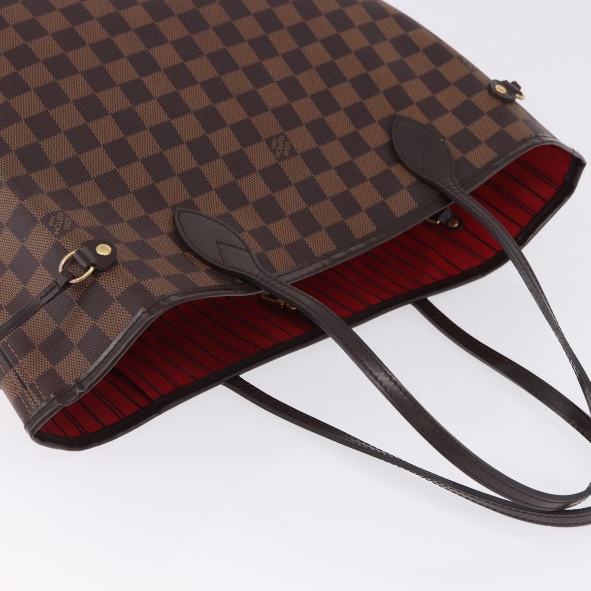 Louis Vuitton Damier Ebene Neverfull MM Tote Bag Authentic ka5529V - photo 6