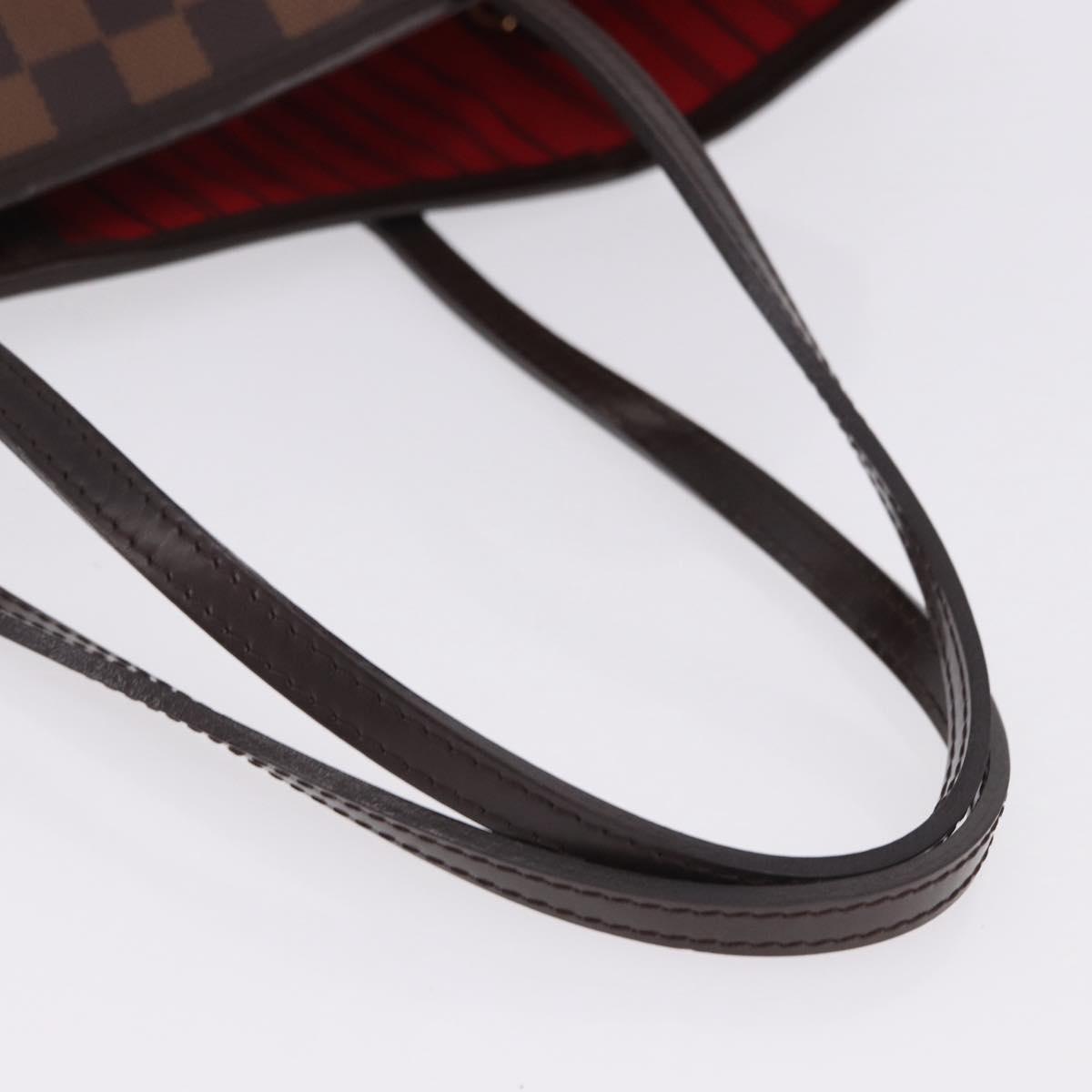 Louis Vuitton Damier Ebene Neverfull MM Tote Bag Authentic ka5529V - photo 7