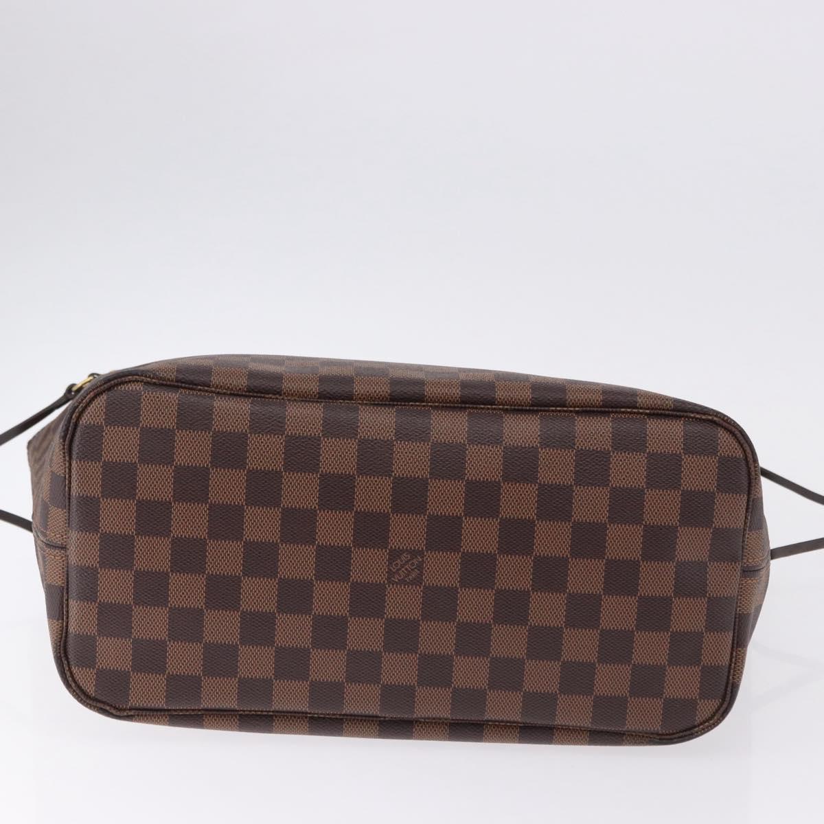 Louis Vuitton Damier Ebene Neverfull MM Tote Bag Authentic ka5529V - photo 9