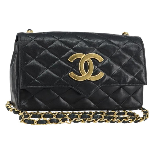 CHANEL Chain Matelasse Bag Nera Originale | Borsa a Catena Oro