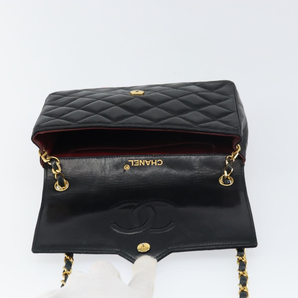 CHANEL Chain Matelasse Bag Nera Originale | Borsa a Catena Oro