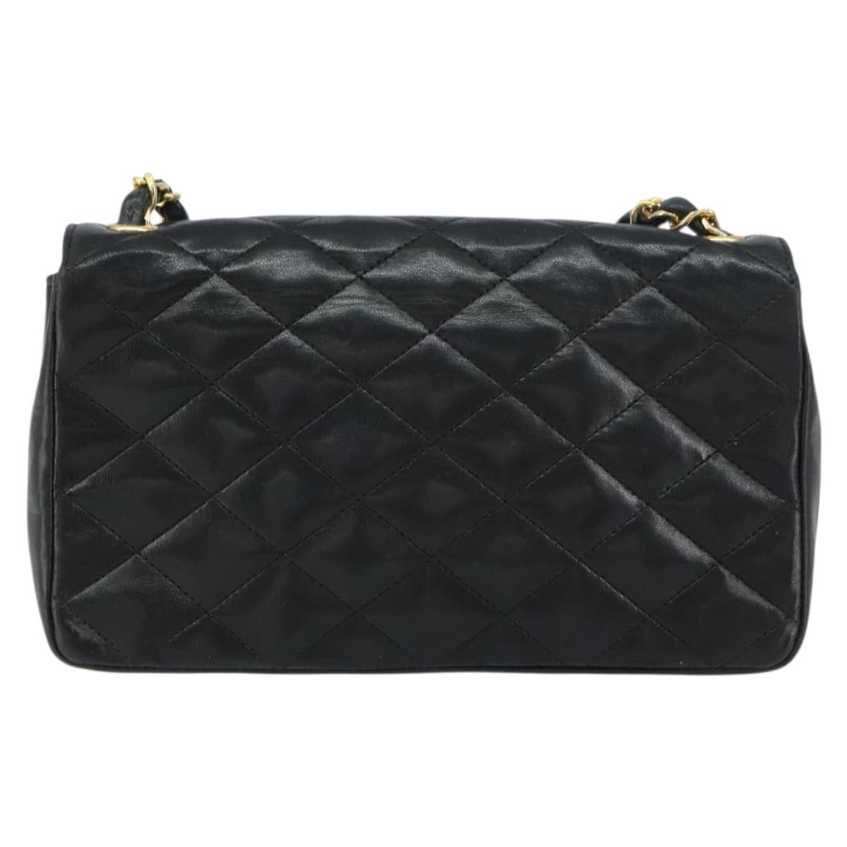 CHANEL Chain Matelasse Bag Nera Originale | Borsa a Catena Oro